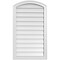 Ekena Millwork Arch Top Surface Mount PVC Gable Vent: Functional, w/ 2"W x 1-1/2"P Brickmould Frame, 22"W x 38"H GVPAR22X3802SF - alternate 1
